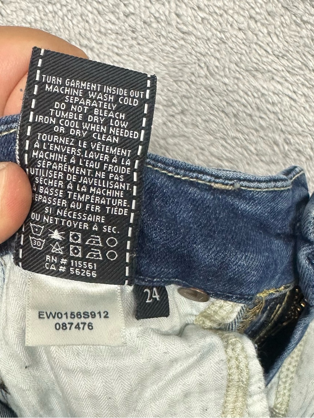 7 For All Mankind Kimmie Bootcut Jeans Women’s 24 Medium Wash Stretch Denim - Picture 7 of 10